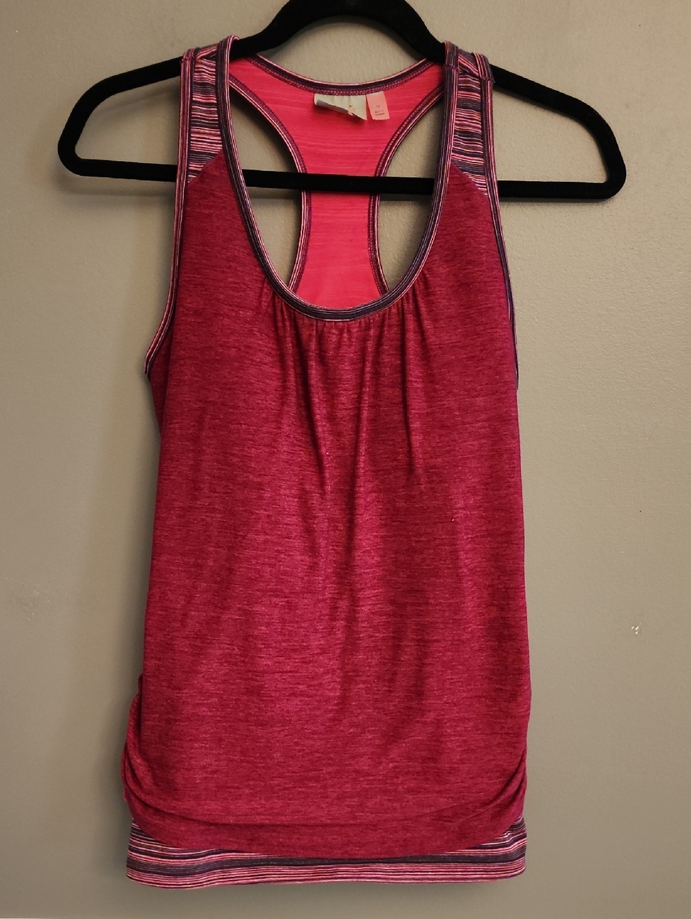 Athleta Pink Racerback Tank Top - Brand Unspecified